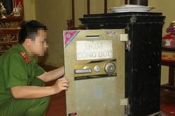 Bắt hai đạo chích chuyên đục két sắt đền, chùa