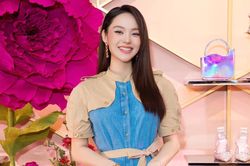 Mang bầu ở tháng thứ 4, nhan sắc của Minh Hằng thế nào?