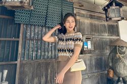 Sau thời gian bị chê gu thời trang, Phương Oanh nhận mưa lời khen nhờ diện mạo này