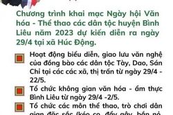 Quảng Ninh: Ngày hội Văn hóa-Thể thao các dân tộc huyện Bình Liêu