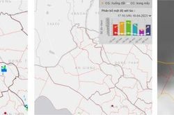 An Giang: Cảnh báo mưa giông khu vực giáp ranh tỉnh Kiên Giang
