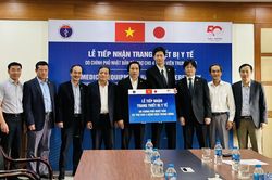 Nhật Bản bàn giao thiết bị y tế viện trợ cho 4 bệnh viện Trung ương Việt Nam