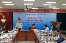 Gần 1.800 tác phẩm vào vòng sơ khảo Giải báo chí Quốc gia năm 2023