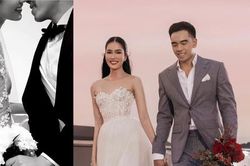 Loạt ảnh cưới lãng mạn của Á hậu Phương Anh và bạn trai doanh nhân vừa được hé lộ