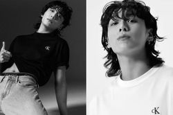 Jungkook BTS 'đốn tim' fan toàn cầu với áo thun biểu tượng của Calvin Klein