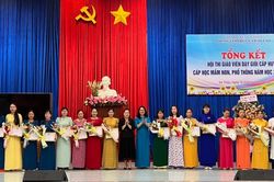 250 thầy cô thi giáo viên dạy giỏi huyện Sa Thầy