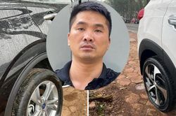 Bắt đối tượng chọc thủng hàng loạt lốp ô tô ở Khu đô thị Linh Đàm