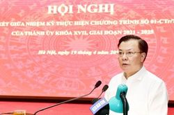 Bí thư Hà Nội: Có cán bộ ngại tham mưu, ngại đề xuất, ngại thể hiện quan điểm