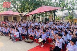 Ngày hội Sách và Văn hóa đọc tại Trường TH Kim Đồng
