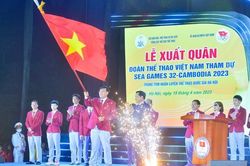 Đoàn Thể thao Việt Nam xuất quân tham dự SEA Games 32