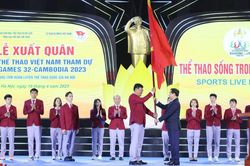 Đoàn Thể thao Việt Nam xuất quân dự SEA Games 32: Niềm tin chiến thắng