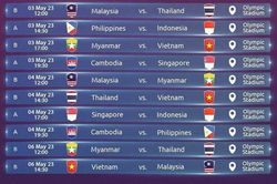 Đội tuyển bóng chuyền nam Việt Nam gặp Myanmar ở khai cuộc SEA Games 32