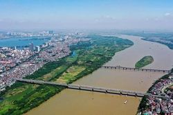 Đất bãi sông Hồng qua Hà Nội: Sẽ đấu giá cho thuê?