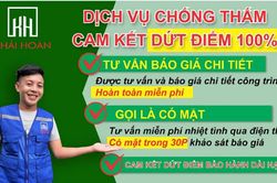 Bảng giá dịch vụ chống thấm trọn gói mới nhất