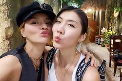 Ngọc Quyên về nước hội ngộ Vũ Thu Phương, nhan sắc siêu mẫu đình đám một thời ra sao?