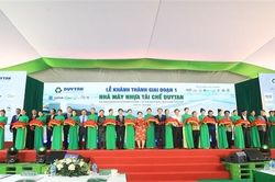 Khánh thánh nhà máy nhựa tái chế hiện đại nhất Việt Nam