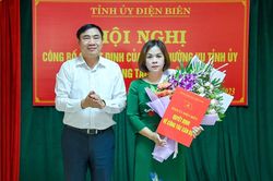 Đồng chí Vàng Thị Bình được điều động giữ chức Chủ tịch Hội Nông dân tỉnh