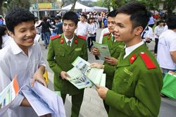 Bộ Công an công bố dạng thức, đề tham khảo bài thi đánh giá 2023