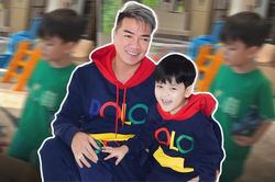 Còn nhỏ tuổi, quý tử nhà Đàm Vĩnh Hưng gây ấn tượng bởi sở thích cực giống bố