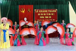 Thành phố Tam Điệp đẩy mạnh phong trào 'Toàn dân đoàn kết xây dựng đời sống văn hóa'