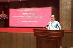 Phát triển đô thị đi đôi với chỉnh trang, tái thiết và thúc đẩy kinh tế đô thị