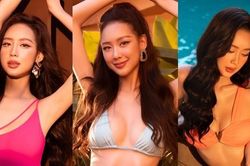 Tung loạt ảnh bikini, Hoa hậu Bảo Ngọc chính thức tiết lộ số đo kỷ lục của đôi chân dài