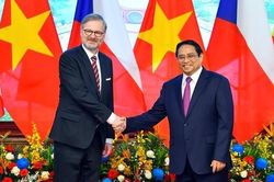 Thủ tướng Phạm Minh Chính hội đàm với Thủ tướng Cộng hòa Séc Petr Fiala