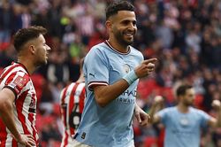 Cộng đồng mạng phát cuồng trước cú hat-trick của Mahrez ở bán kết FA Cup