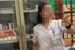 Nữ điều dưỡng xô xát với người dân ngay trong bệnh viện