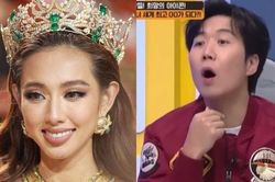 Phản ứng của sao Hàn khi Hoa hậu Thùy Tiên xuất hiện trên đài truyền hình KBS
