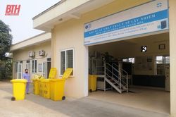 Xử lý rác thải tại Bệnh viện Đa khoa tỉnh
