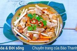 Ngó sen xào thịt