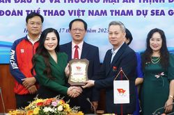 Thảo dược cơ xương khớp An Thịnh Đường đồng hành cùng Đoàn Thể thao Việt Nam tại SEA Games 32
