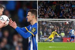 Weghorst chơi chiêu tâm lý cực hay, 'yểm bùa' để đối thủ sút hỏng pen giúp MU vào chung kết FA Cup