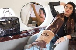 Thấy người thân định chạm vào túi đồ hiệu, bạn gái Ronaldo khó chịu: Đừng dùng tay động vào