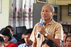 Cử tri đề nghị triển khai các công trình liên quan đến hồ Rào Trổ