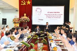 Khai trương Trang thông tin đặc biệt 'Tổng Bí thư Nguyễn Văn Linh và Những việc cần làm ngay'