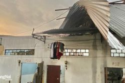 Mưa lớn gây nhiều thiệt hại tại xã Hố Nai 3