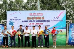 Báo Xây dựng tổ chức Giao lưu bóng đá Cup Đông Nam bộ mở rộng 2023