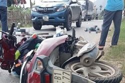 Nguyên nhân vụ ô tô bán tải tông xe máy khiến 2 phụ nữ tử vong