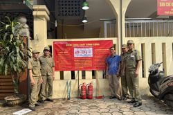 Công an quận Tây Hồ thực hiện nhiều biện pháp'tăng tốc' ra mắt điểm chữa cháy công cộng
