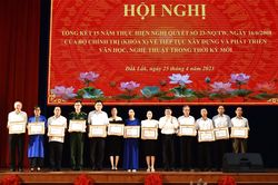 Đắk Lắk tiếp tục xây dựng và phát triển văn học, nghệ thuật trong thời kỳ mới