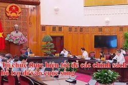 Tổ chức thực hiện tốt để các chính sách hỗ trợ đi vào cuộc sống