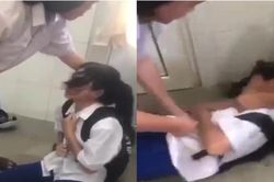 Cơ quan chức năng vào cuộc xác minh clip nữ sinh lớp 8 bị bạn bắt quỳ, tát tới tấp