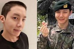 J-Hope BTS khỏe khoắn trong bộ quân phục