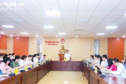 Thường trực HĐND tỉnh Nghệ An họp phiên thường kỳ tháng 4