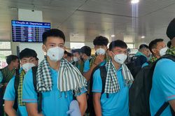 U22 Việt Nam lên đường sang Campuchia tham dự SEA Games 32