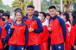 Vận động viên háo hức nhận nhiệm vụ trước ngày tham dự SEA Games 32