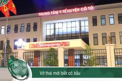 Vỡ thai mới biết có bầu
