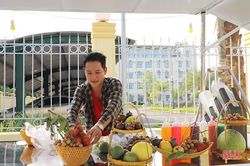 Sẵn sàng phục vụ du khách trải nghiệm phố ẩm thực đầu tiên của Hà Tĩnh